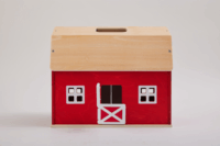 Schleich 42602 Farm World Retro Farm Játéképület