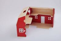 Schleich 42602 Farm World Retro Farm Játéképület