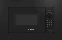 Bosch BFL623MB4 Beépíthető Mikrohullámú Sütő 20L 800W - Fekete