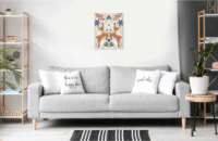 Ravensburger 25895 CreArt Karácsonyi szarvas festő készlet