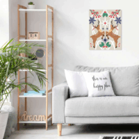 Ravensburger 25895 CreArt Karácsonyi szarvas festő készlet