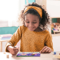 Ravensburger 23997 CreArt Tündérbarátok festő készlet 24x18 cm