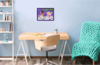 Ravensburger 23997 CreArt Tündérbarátok festő készlet 24x18 cm