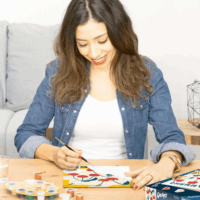 Ravensburger 25514 CreArt Festés számok szerint - Cseresznyék festő készlet