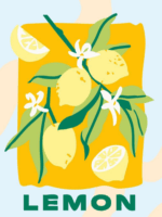 Ravensburger 25515 CreArt Festés számok szerint - Citromok festő készlet