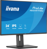 iiyama 23.8" XB2497HSU-B1 ProLite 16:9 FullHD IPS LED Monitor - Fekete