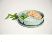 Mepal 106219078700 Műanyag 3 rekeszes ételtároló 1L - Mályva