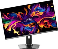 MSI MPG 31.5" 321URXDE 16:9 4K UHD QD-OLED Gaming Monitor - Fekete