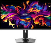 MSI MPG 31.5" 321URXDE 16:9 4K UHD QD-OLED Gaming Monitor - Fekete