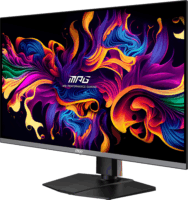 MSI MPG 31.5" 321URXDE 16:9 4K UHD QD-OLED Gaming Monitor - Fekete
