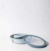 Mepal 106219015700 Műanyag 3 rekeszes ételtároló 1L - Kék