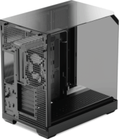 APNX V2 Midi Torony Számítógépház + 4db 410mm ventilátor - Fekete