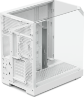 APNX V2 Midi Torony Számítógépház + 4db 140mm ventilátor - Fehér