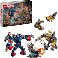 LEGO 76322 Marvel - Bosszúállók: Végjáték Thor A Chitauri Harcosok Ellen