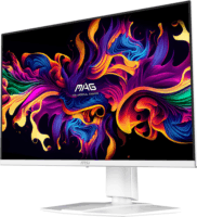 MSI MAG 26.5" 272QPWDE 16:9 QHD QD-OLED Gaming Monitor - Fehér