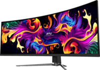 MSI MPG 49" 491CQPXDE 32:9 DQHD QD-OLED Ívelt Gaming Monitor - Fekete