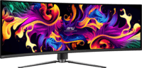 MSI MPG 49" 491CQPXDE 32:9 DQHD QD-OLED Ívelt Gaming Monitor - Fekete