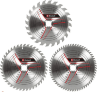 Einhell Fa Körfűrészlap készlet Ø250 x 30mm, 3,2mm 24 / 42 / 60 fog (3db / csomag)