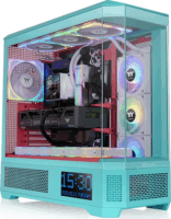 Thermaltake View 600 TG Full Torony Számítógépház - kék