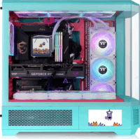 Thermaltake View 600 TG Full Torony Számítógépház - kék