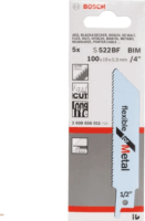 Bosch S 522 BF Metal Szúrófűrészlap készlet 100 mm (5db/csomag)