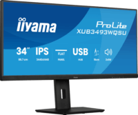 iiyama 34" XUB3493WQSU-B6 ProLite 21:9 QHD IPS LED Monitor - Fekete