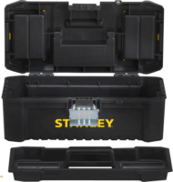 Stanley STST1-75515 Essential Szerszámos láda 32 x 13,2 x 18,8 cm - Fekete/Sárga