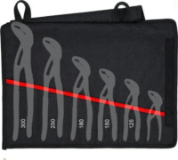 Knipex 00 19 55 S5 LE Szerszámos táska Vízpumpafogókhoz 44 x 33cm - Fekete