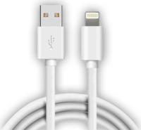 Stansson CL-152 Lightning iPhone Adat- és Töltőkábel 0.5m - Fehér