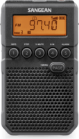 Sangean DT-800 Tölthető AM / FM Zsebrádió - Fekete