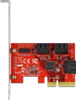 DeLOCK 6x belső SATA port bővítő PCIe x4 kártya