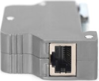 Digitus PoE RJ-45 DIN sínre szerelhető Túlfeszültségvédő