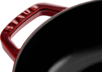 Staub 1007631 Chistera Öntöttvas Lábas 28 cm - Gránátvörös