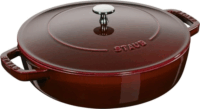 Staub 1007631 Chistera Öntöttvas Lábas 28 cm - Gránátvörös