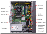 Lenovo ST45 V3 Torony szerver (AMD EPYC 4464P 3.7GHz / 32GB DDR5 / 1920GB SSD / 500W)