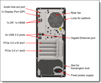Lenovo ST45 V3 Torony szerver (AMD EPYC 4464P 3.7GHz / 32GB DDR5 / 1920GB SSD / 500W)