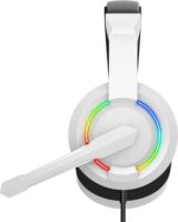 Baracuda HYDRA-W Vezetékes RGB Gamer Fejhallgató - Fehér