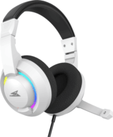 Baracuda HYDRA-W Vezetékes RGB Gamer Fejhallgató - Fehér