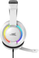 Baracuda HYDRA-W Vezetékes RGB Gamer Fejhallgató - Fehér