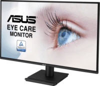 Asus 27" VA27AQ 16:9 QHD IPS LED Monitor - Fekete