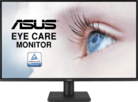 Asus 27" VA27AQ 16:9 QHD IPS LED Monitor - Fekete