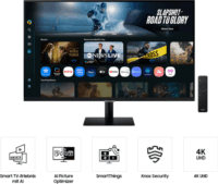 Samsung 32" S32FM700UU 16:9 4K UHD VA LED Monitor - Fekete