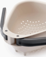 Joseph Joseph 1000018 Összecsukható Mini Műanyag Szűrő-zöldségmosó - Fehér