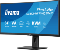 iiyama 34" XCB3497WQSNP-B1 ProLite 21:9 WQHD VA LED Ívelt Monitor - Fekete