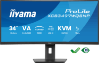 iiyama 34" XCB3497WQSNP-B1 ProLite 21:9 WQHD VA LED Ívelt Monitor - Fekete