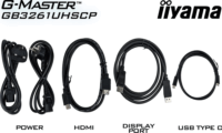 iiyama 31.5" GB3261UHSCP-B1 G-Master 16:9 4K UHD VA LED Gaming Monitor - Fekete