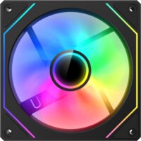 DeepCool CG530 120x120x25 PWM RGB Rendszerhűtő ventilátor - Fekete