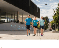 Komperdell 1752216-10 Bayamo Séta bot 105-125 cm - Fekete/Világosbarna