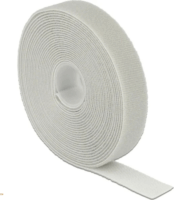 Delock 18280 Tépőzáras kábel kötegelő / kábelrendező 5m - Szürke