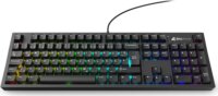 Sharkoon OfficePal KB70W Mechanikus RGB Wireless Billentyűzet DE - Fekete